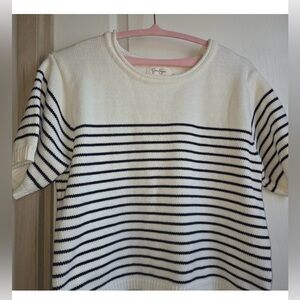 Jessica Simpson White Knit Sweater